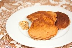 Banana Walnut Pancakes