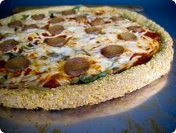 Cornmeal Spelt Pizza Crust Cornmeal Spelt Pizza Crust