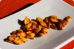 Candied Spiced Pumpkin Seeds