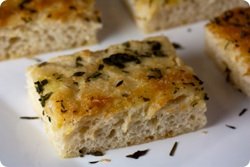 Three Herbed Focaccia Three Herbed Focaccia