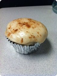 Pumpkin Cupcakes with Spiced Icing